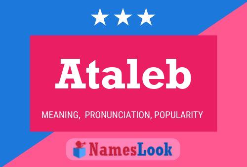 ملصق اسم Ataleb