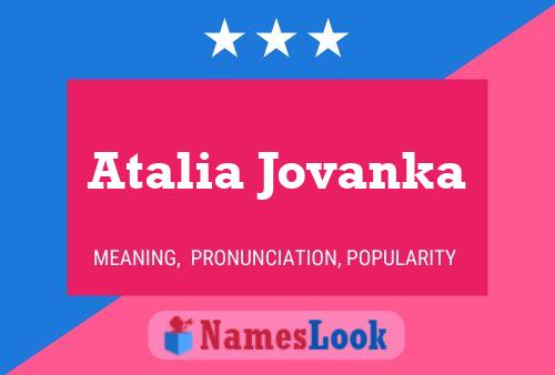 ملصق اسم Atalia Jovanka