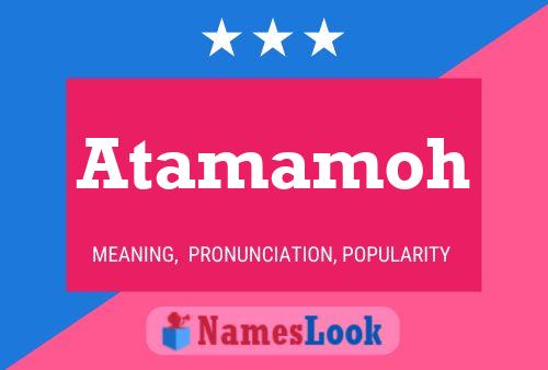 ملصق اسم Atamamoh