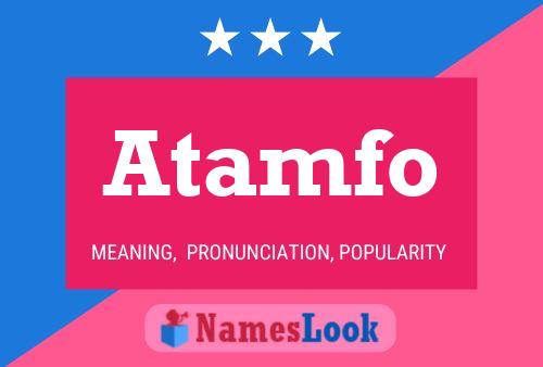 ملصق اسم Atamfo