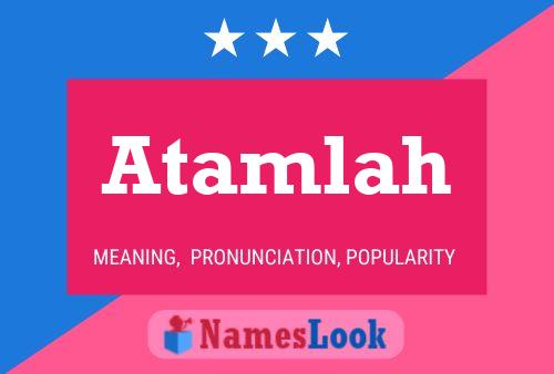 ملصق اسم Atamlah