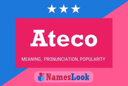 ملصق اسم Ateco