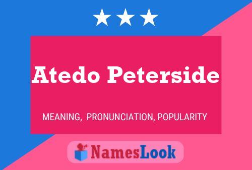 ملصق اسم Atedo Peterside