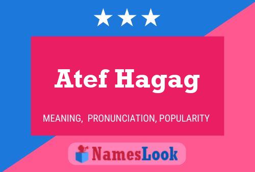 ملصق اسم Atef Hagag