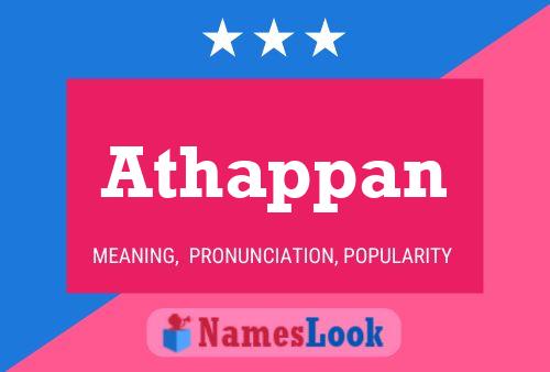 ملصق اسم Athappan