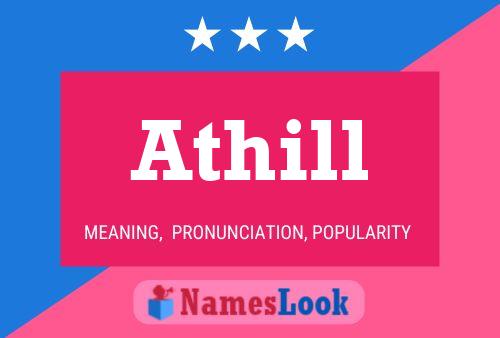 ملصق اسم Athill