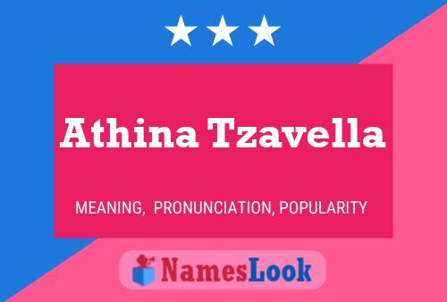 ملصق اسم Athina Tzavella