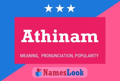 ملصق اسم Athinam