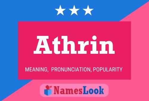 ملصق اسم Athrin