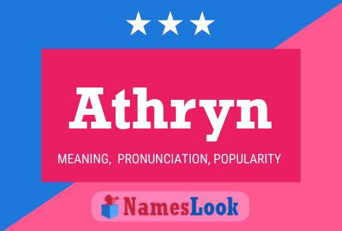 ملصق اسم Athryn