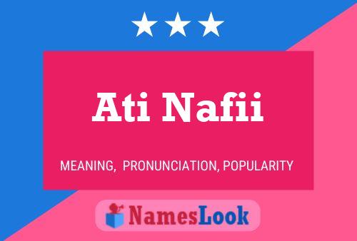 ملصق اسم Ati Nafii