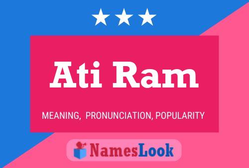 ملصق اسم Ati Ram