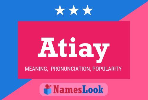 ملصق اسم Atiay