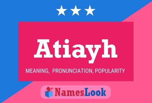 ملصق اسم Atiayh