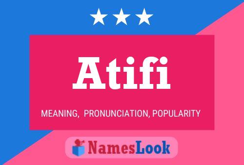 ملصق اسم Atifi