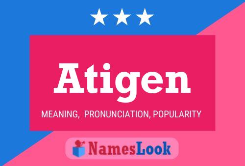 ملصق اسم Atigen