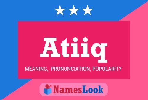 ملصق اسم Atiiq