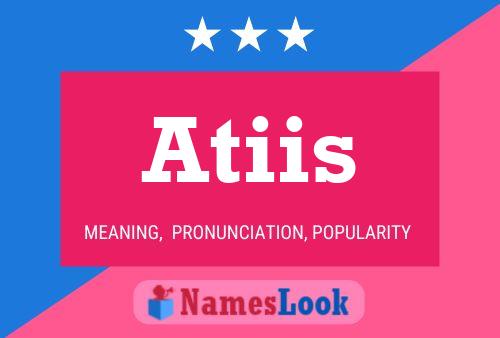 ملصق اسم Atiis