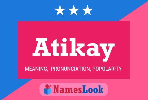 ملصق اسم Atikay