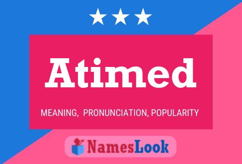 ملصق اسم Atimed