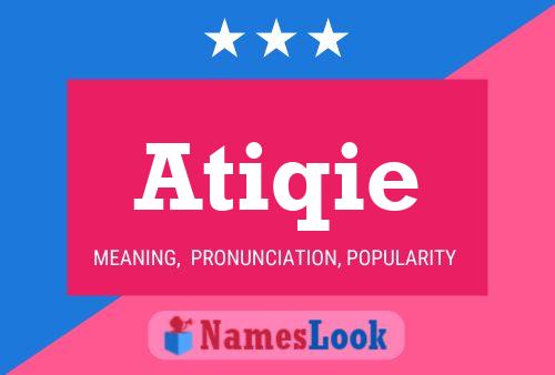 ملصق اسم Atiqie