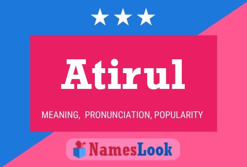 ملصق اسم Atirul