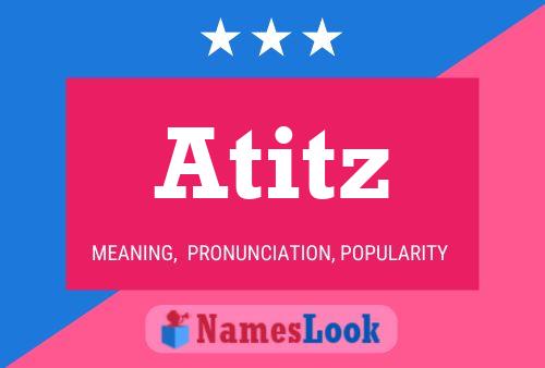 ملصق اسم Atitz