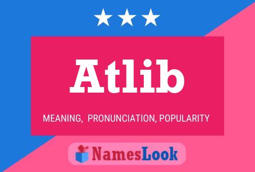 ملصق اسم Atlib