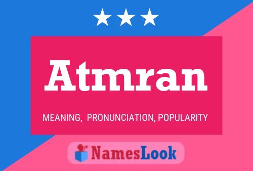 ملصق اسم Atmran