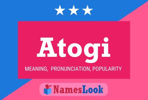 ملصق اسم Atogi