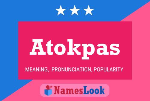 ملصق اسم Atokpas