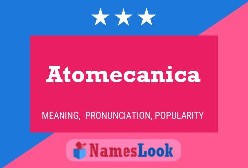 ملصق اسم Atomecanica