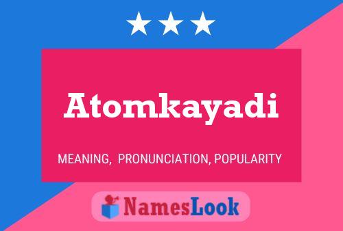 ملصق اسم Atomkayadi