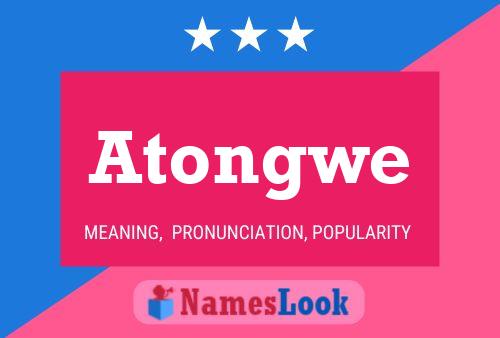 ملصق اسم Atongwe