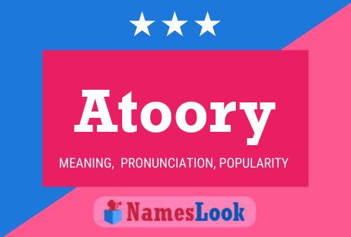 ملصق اسم Atoory