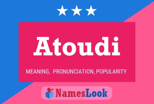 ملصق اسم Atoudi