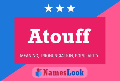 ملصق اسم Atouff