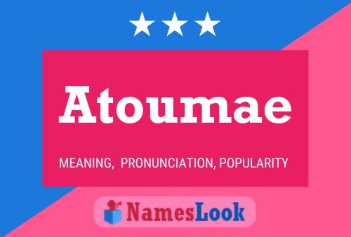 ملصق اسم Atoumae