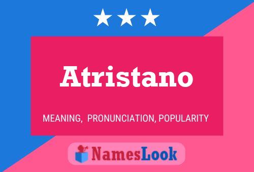 ملصق اسم Atristano