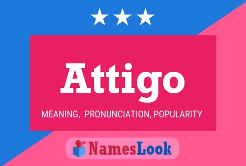 ملصق اسم Attigo