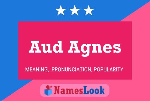 ملصق اسم Aud Agnes