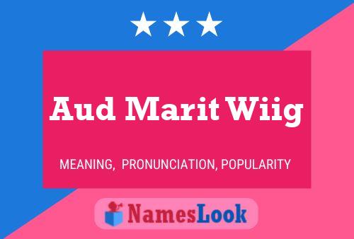 ملصق اسم Aud Marit Wiig