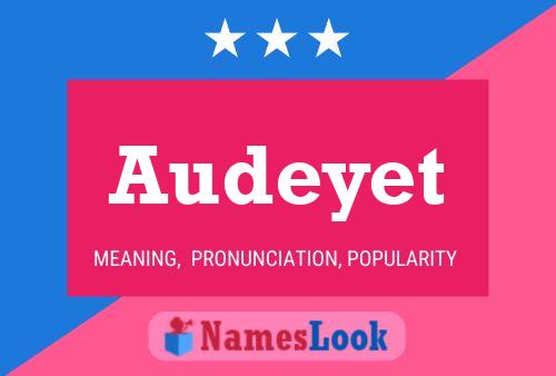 ملصق اسم Audeyet