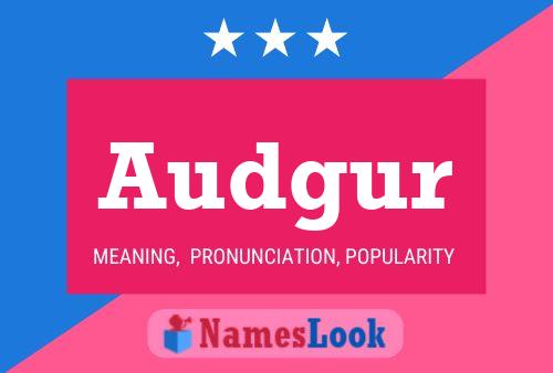 ملصق اسم Audgur