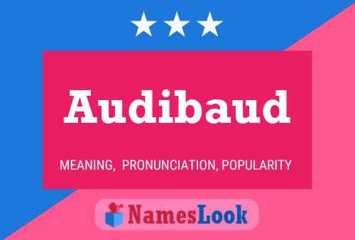 ملصق اسم Audibaud