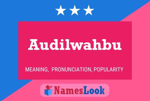 ملصق اسم Audilwahbu