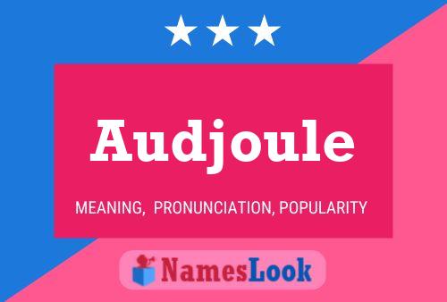 ملصق اسم Audjoule