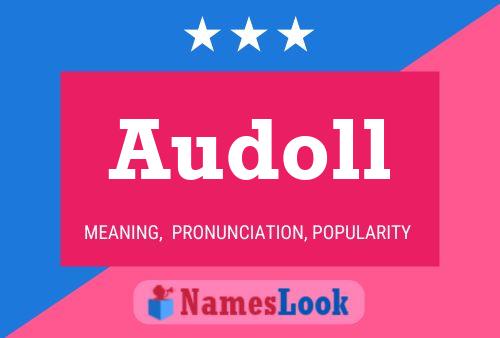 ملصق اسم Audoll