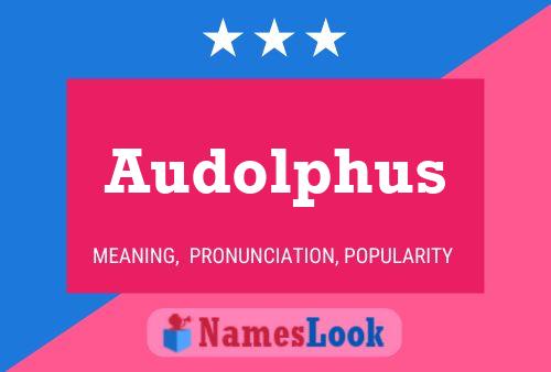 ملصق اسم Audolphus