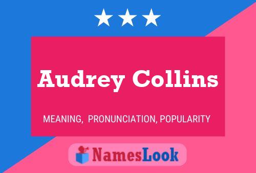 ملصق اسم Audrey Collins